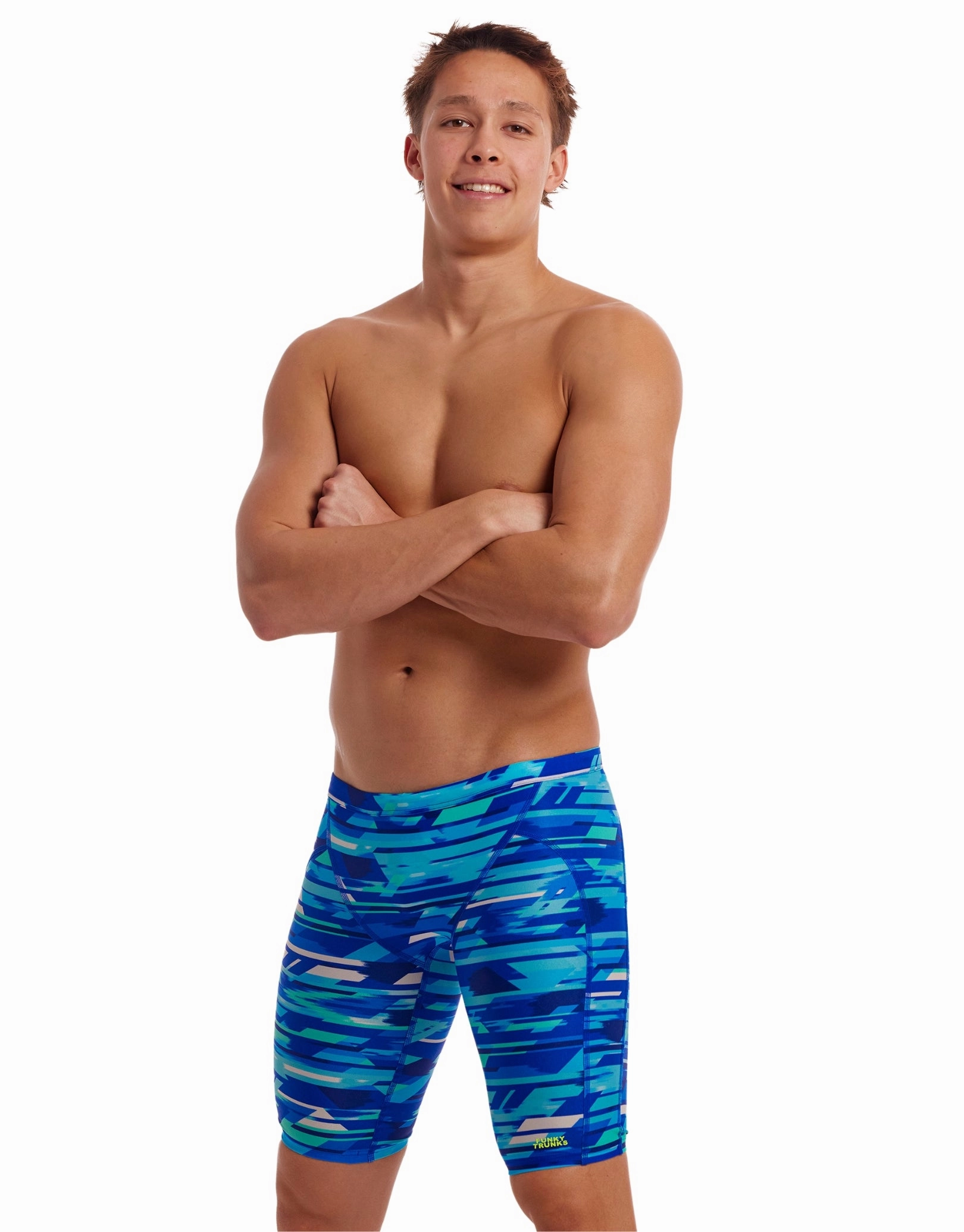 Pace Racer Swim Training Jammers - Blue