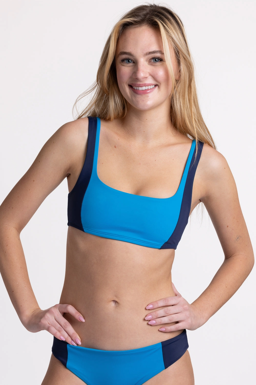 Paige Bikini Top - Spa Contrast