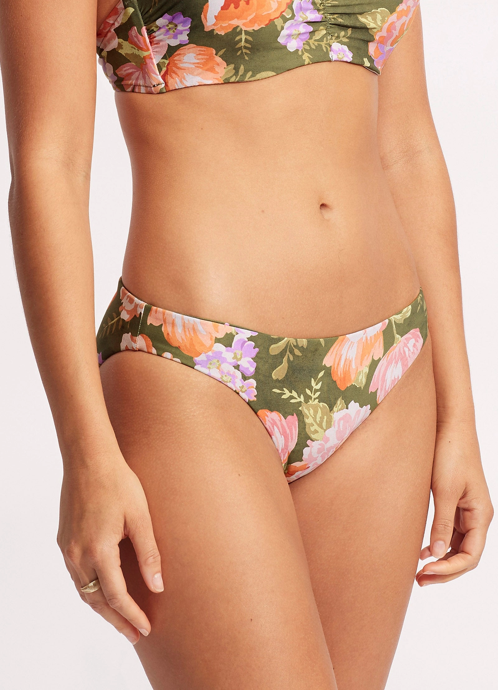 Paradise Garden Reversible Hipster - Avocado