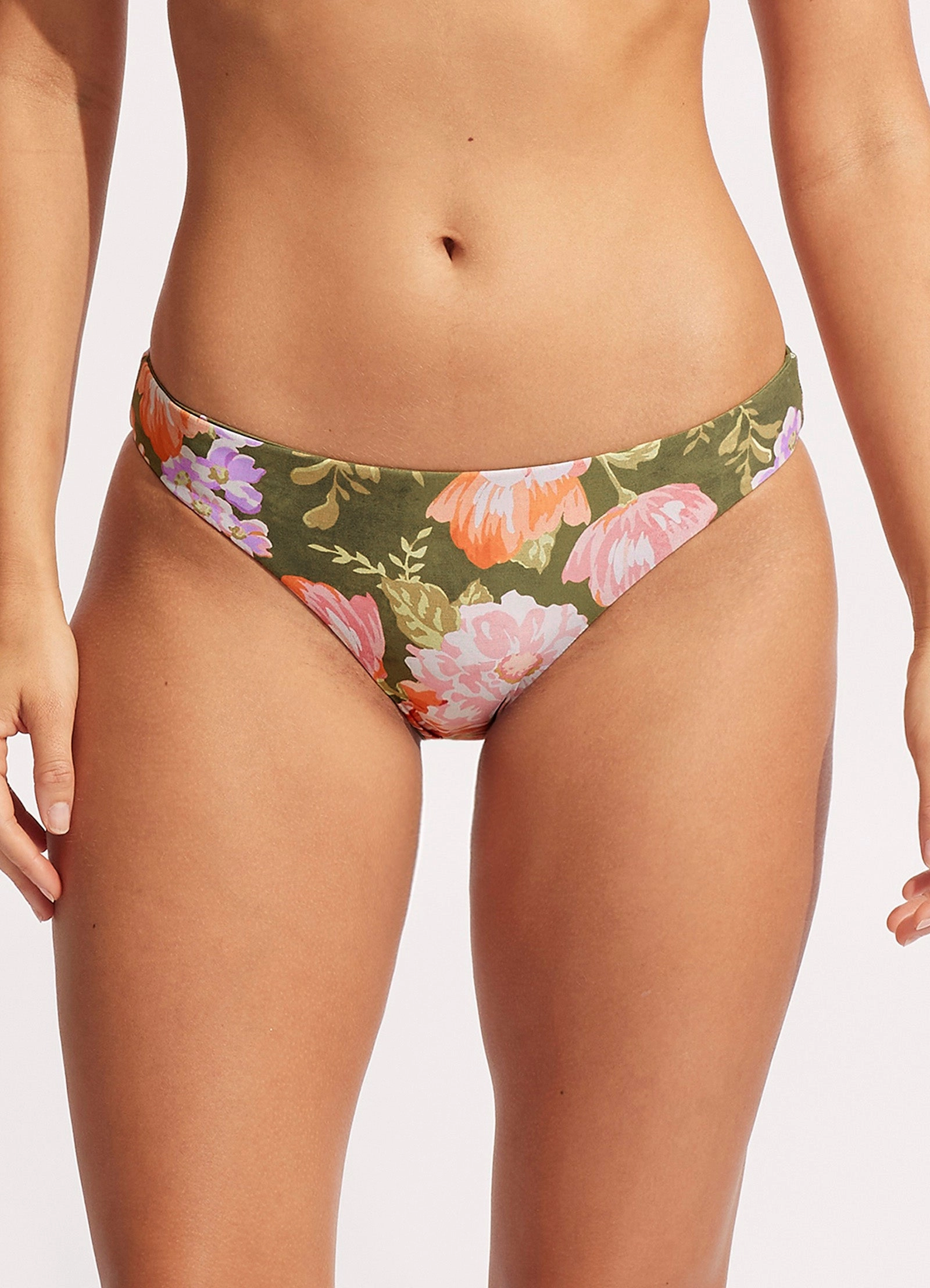 Paradise Garden Reversible Hipster - Avocado