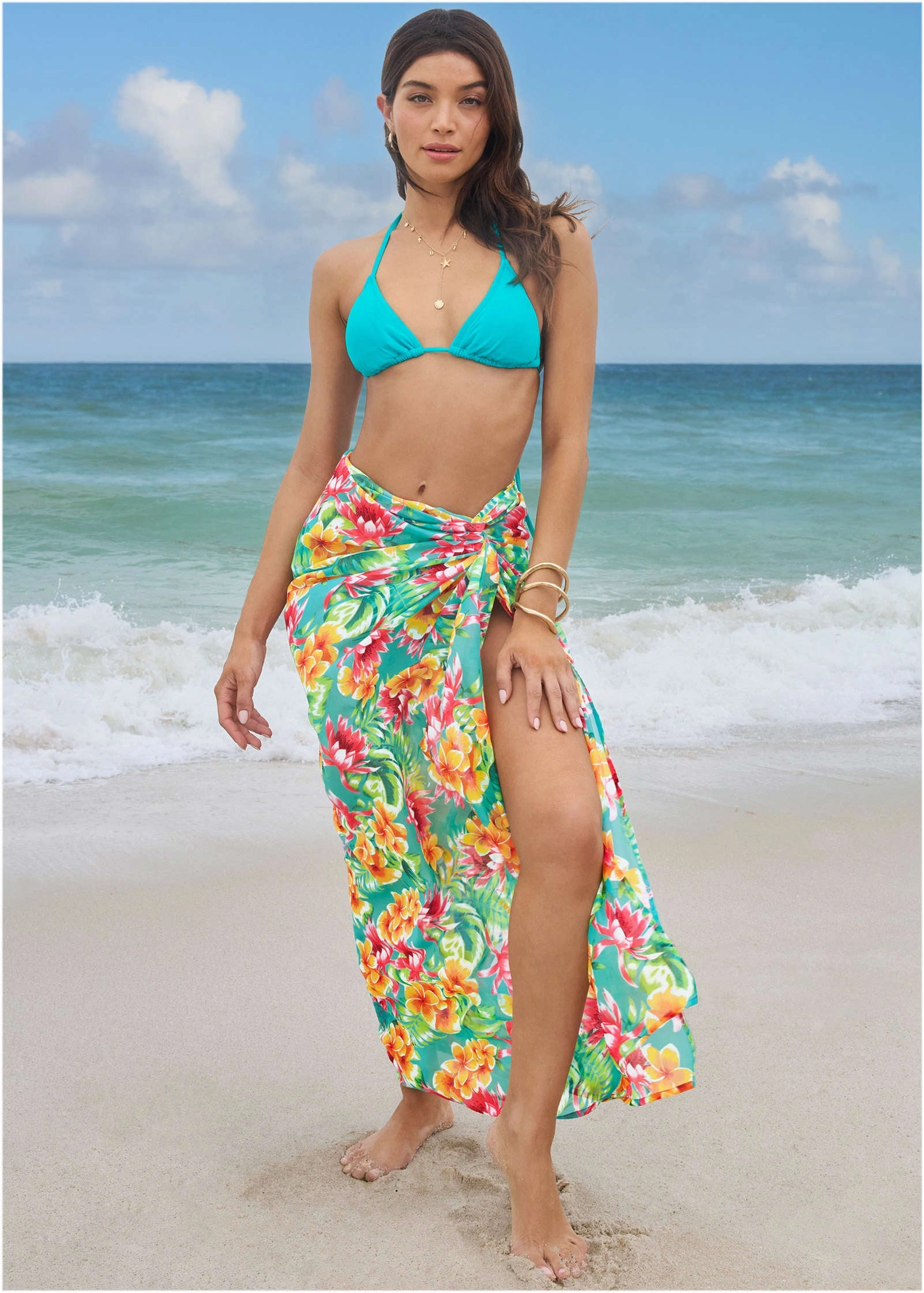 Pareo Cover-Up - Highlighted Tropic everyday swimwear for women, casual swim outfits ladies