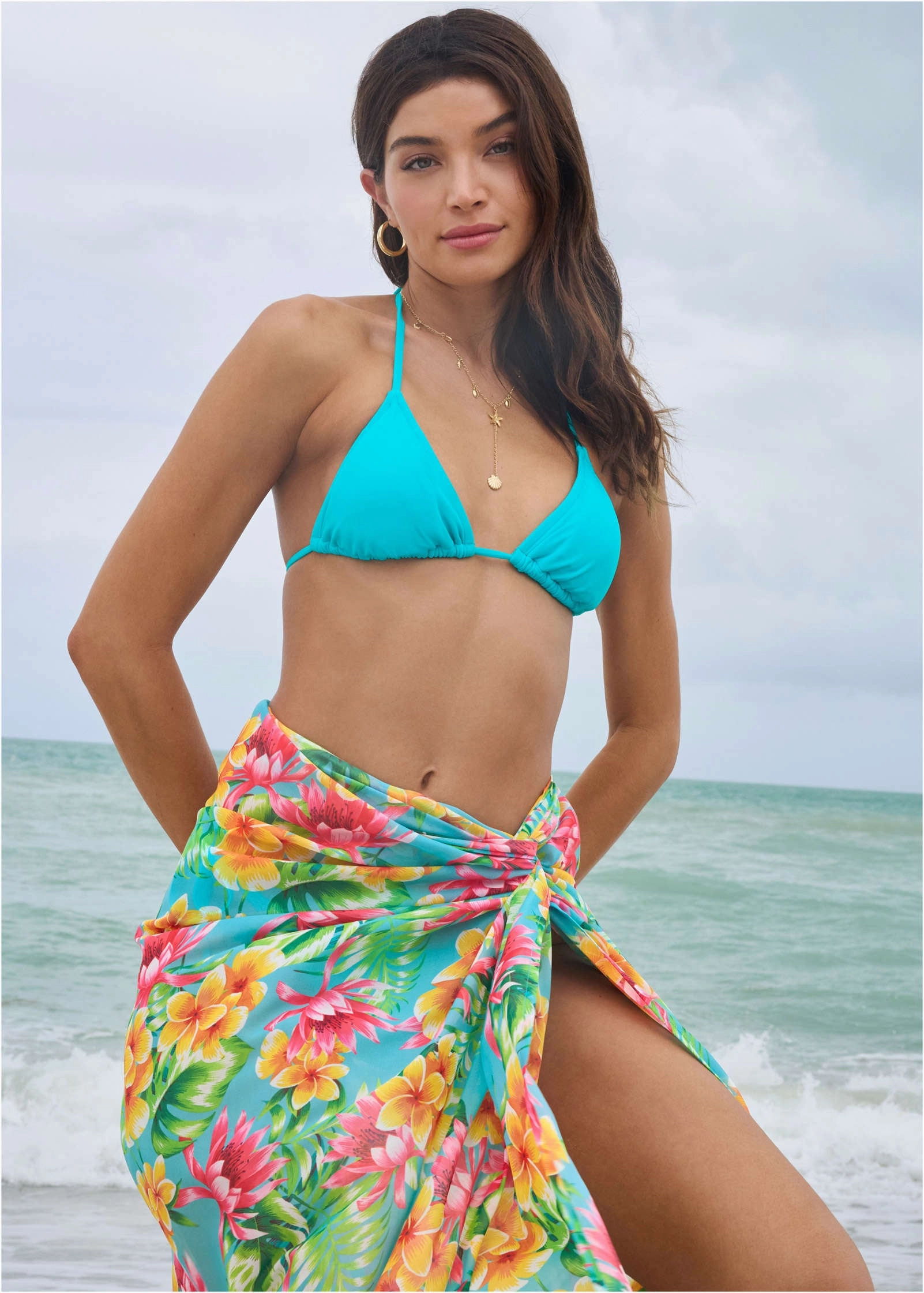 Pareo Cover-Up - Highlighted Tropic
