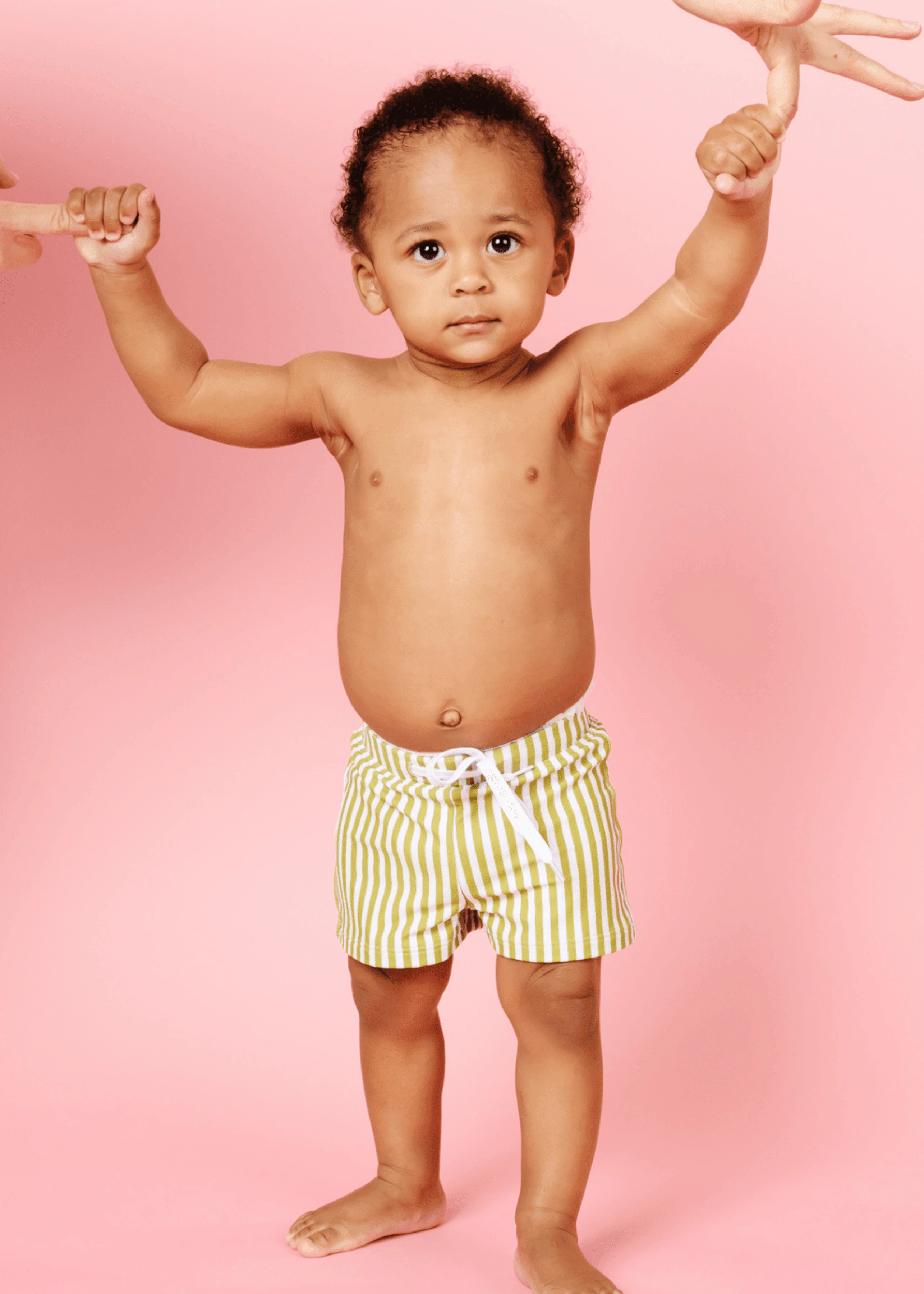 Pear Stripes | Baby Euro Shorts