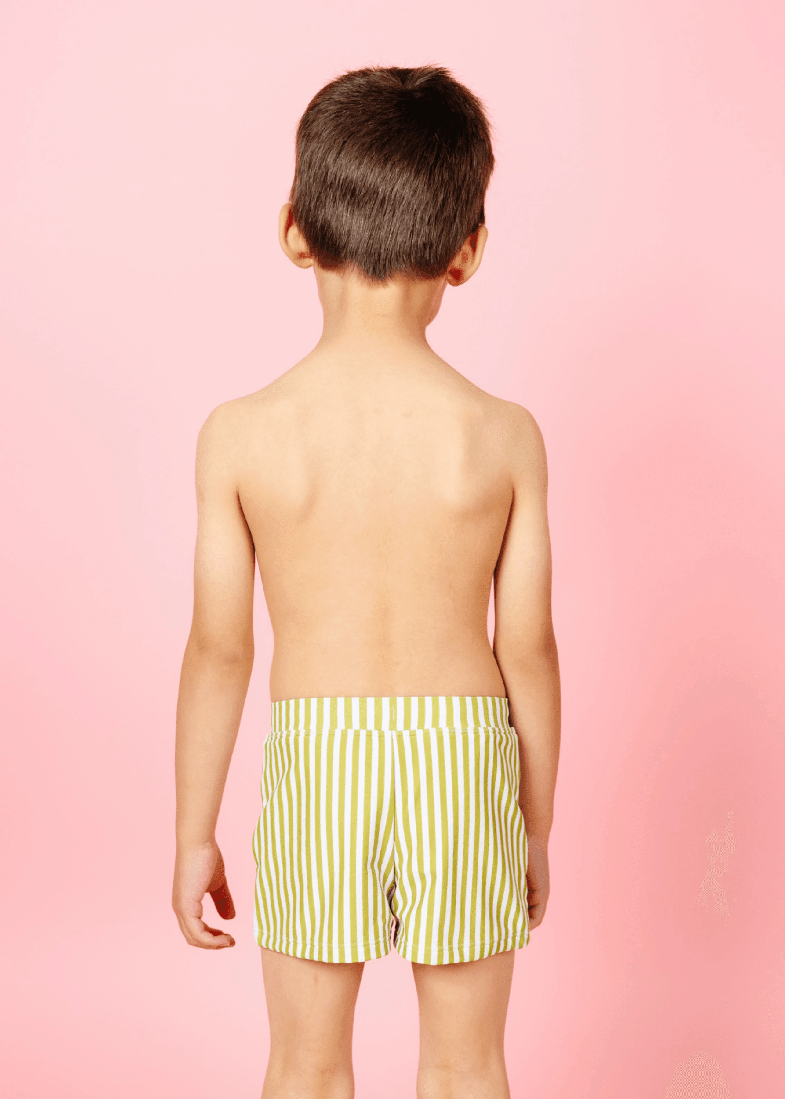Pear Stripes | Mini Euro Shorts