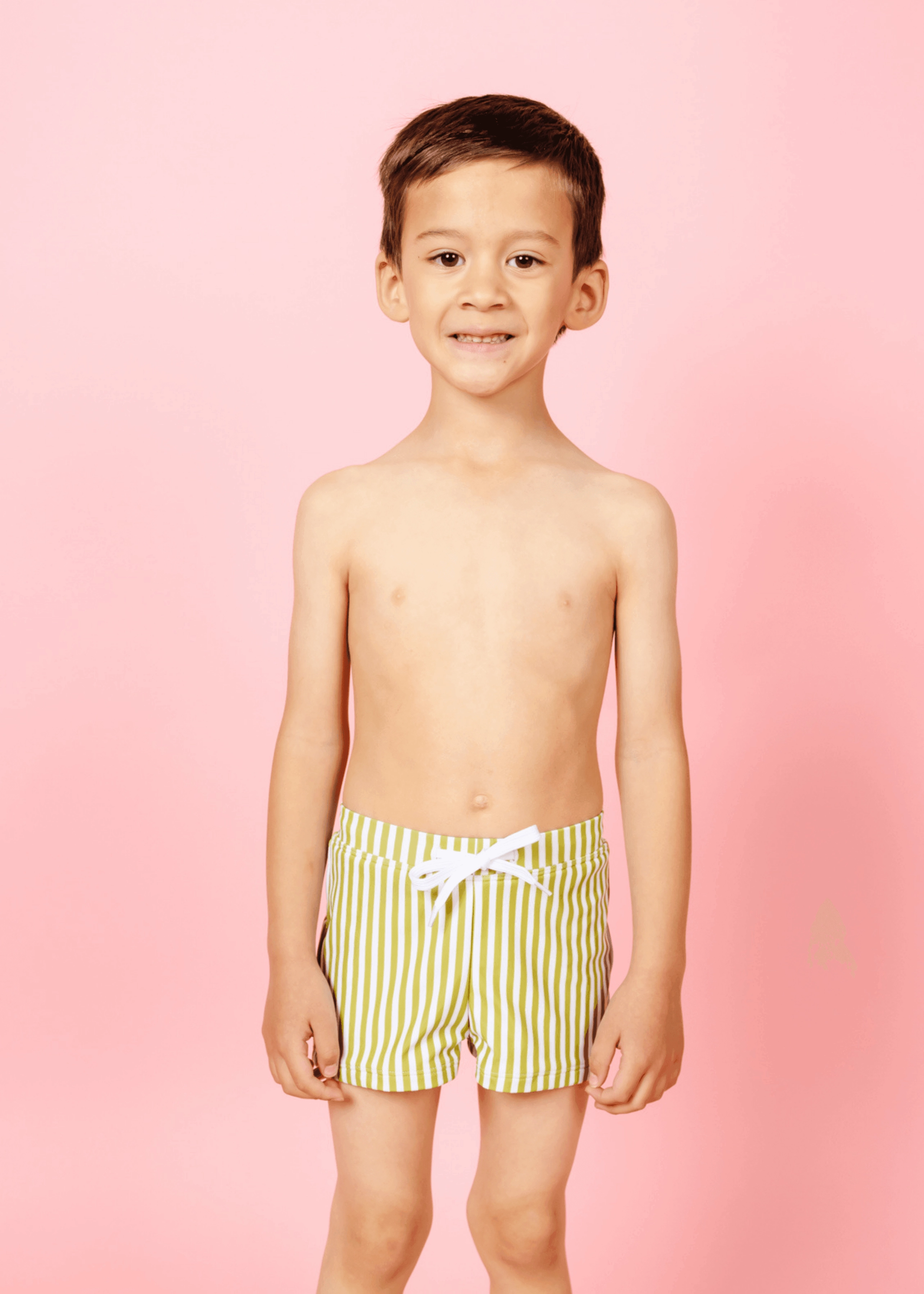 Pear Stripes | Mini Euro Shorts