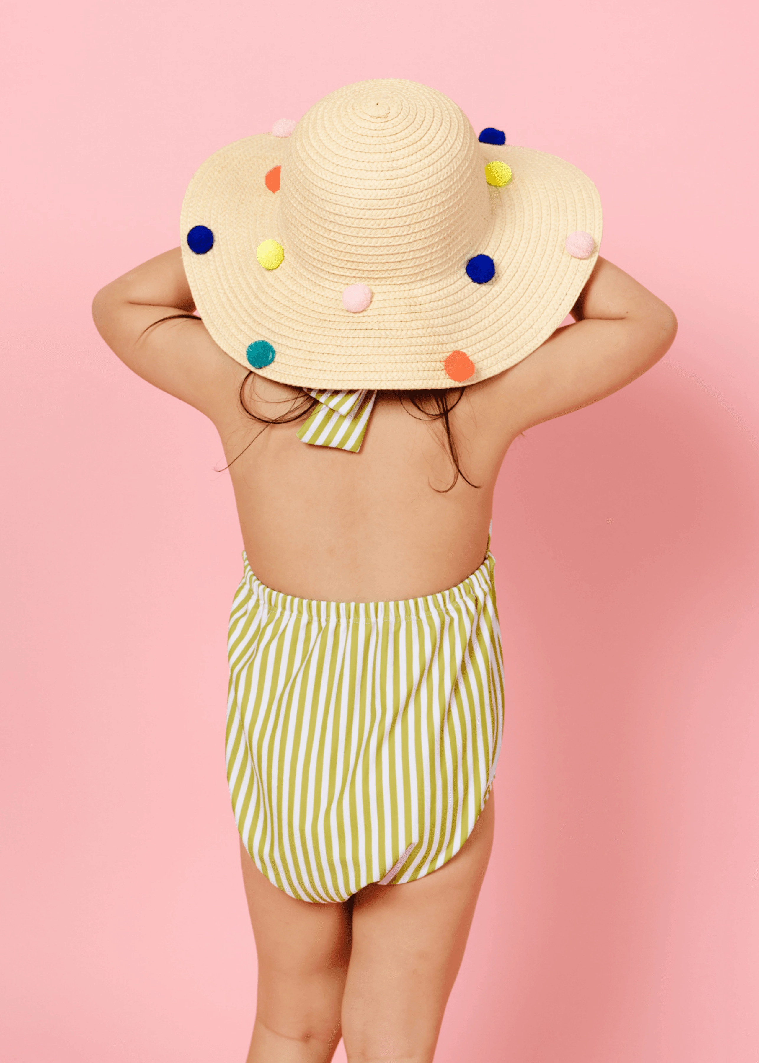 Pear Stripes | Mini Romper One-Piece