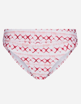 Penida Hipster Pant - Pink swim shorts for women, stretch fit swim bottoms