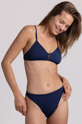 Penny Bikini Bottom - Navy all purpose swimwear, comfortable swimwear for everyone