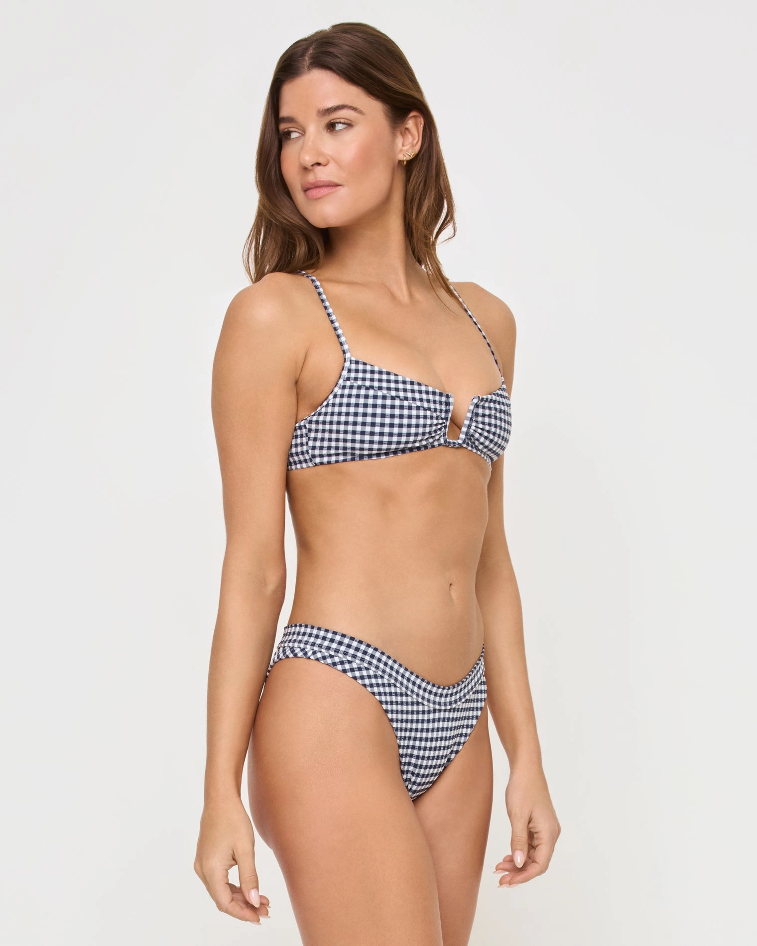 Peyton Bikini Top - Atta Girl Gingham