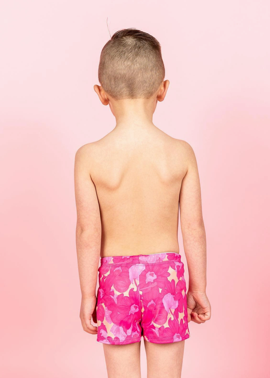 Pink Blooms | Mini Euro Shorts