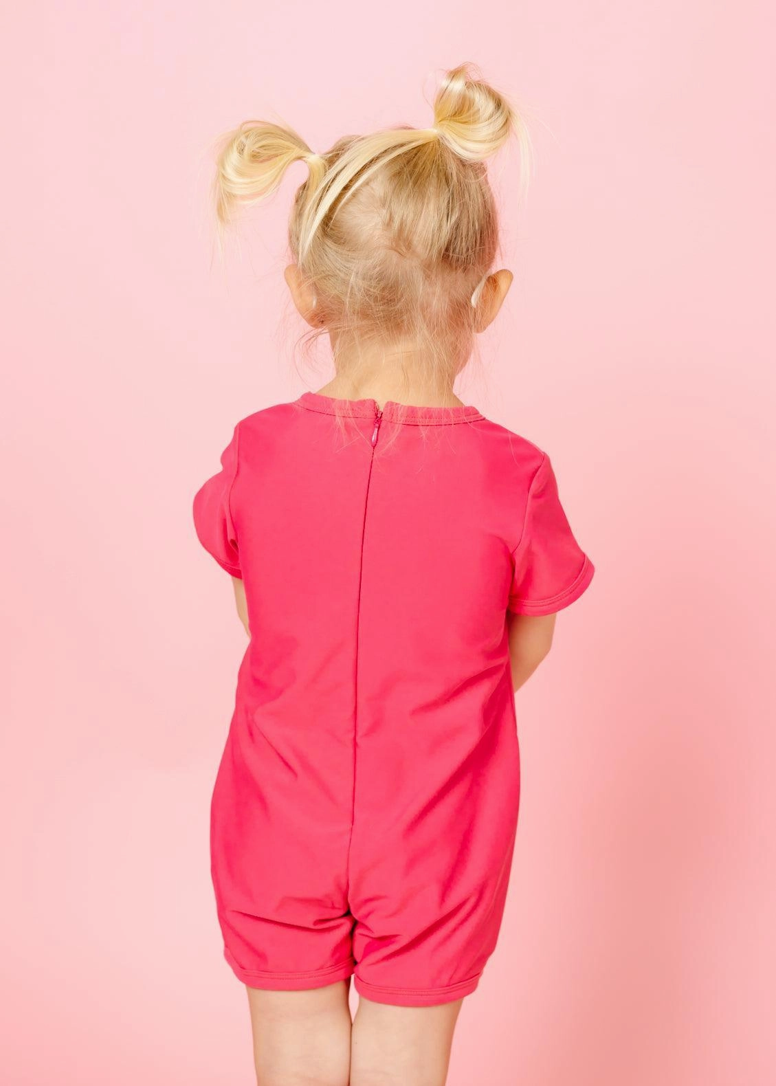 Pink Raspberry | Mini Shorties Rashguard (Unisex)