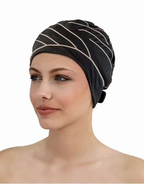 Piped Fabric Swim Cap fashy swimwear collection, fashy thermal swimwear