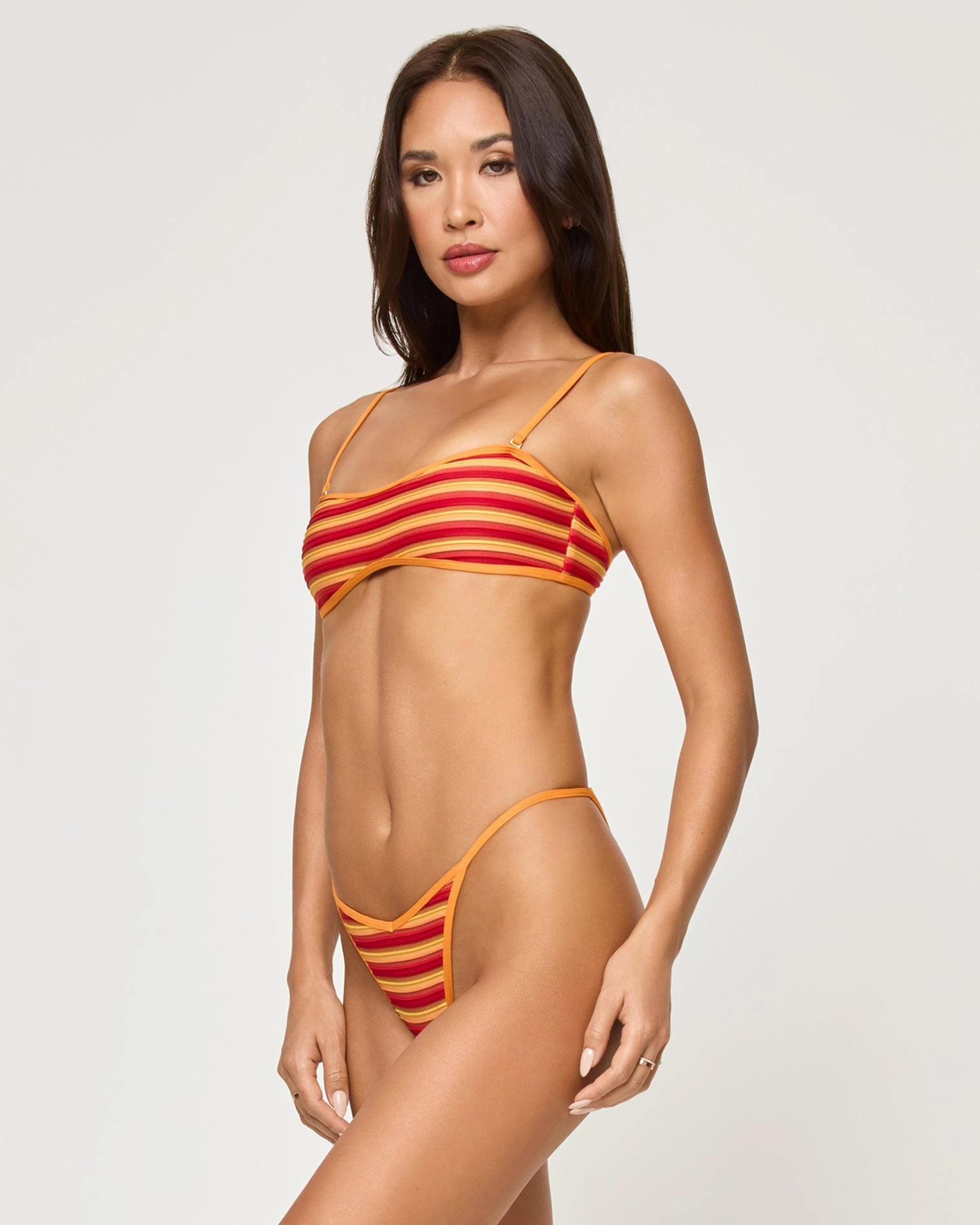 Pixie Bikini Bottom - Sunset Stripe