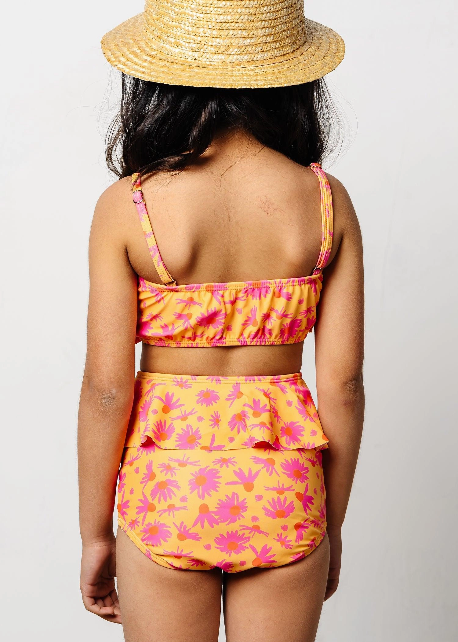 Playful Daisies | Mini Peplum Bottoms