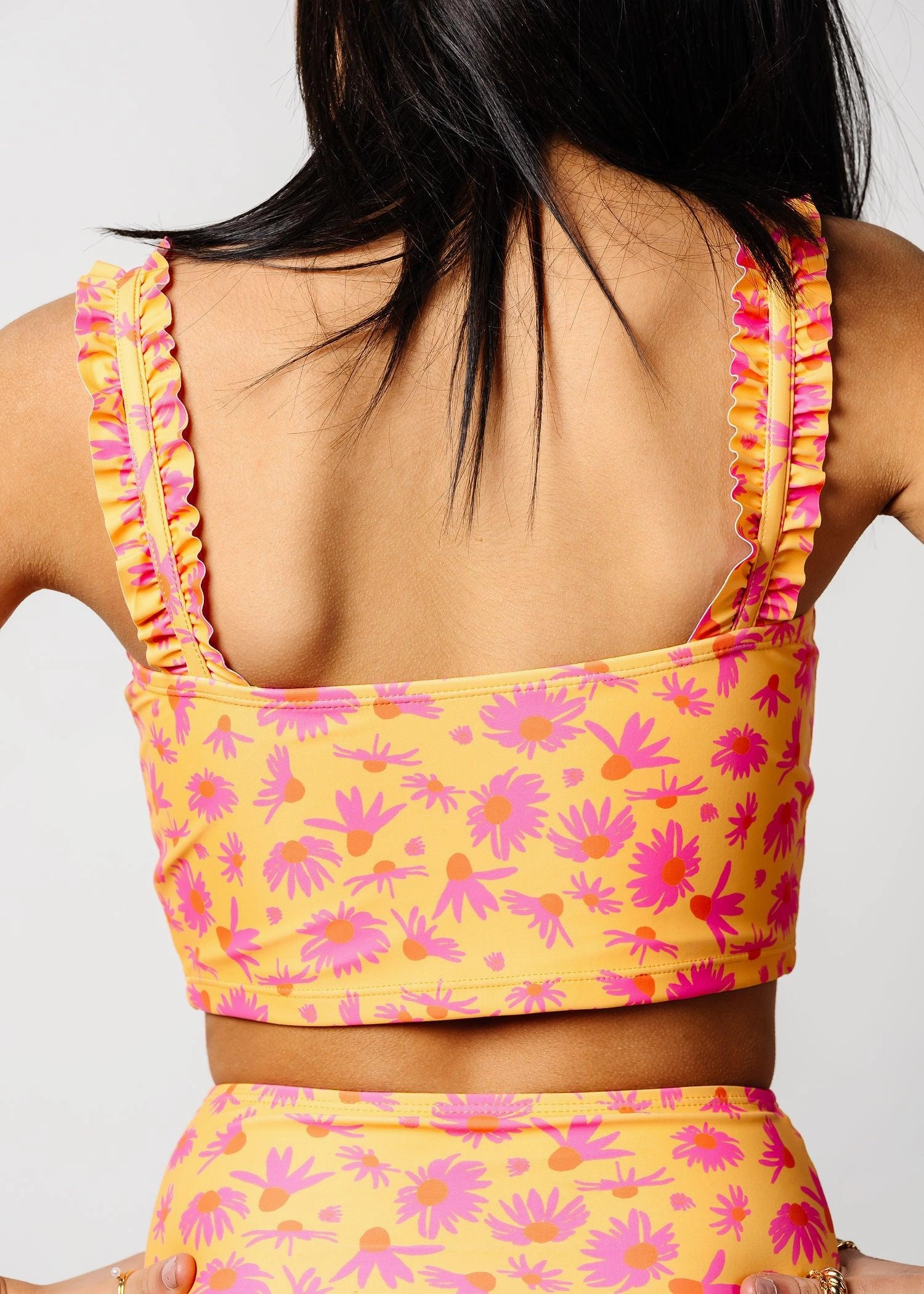 Playful Daisies | Youth Ripple Top