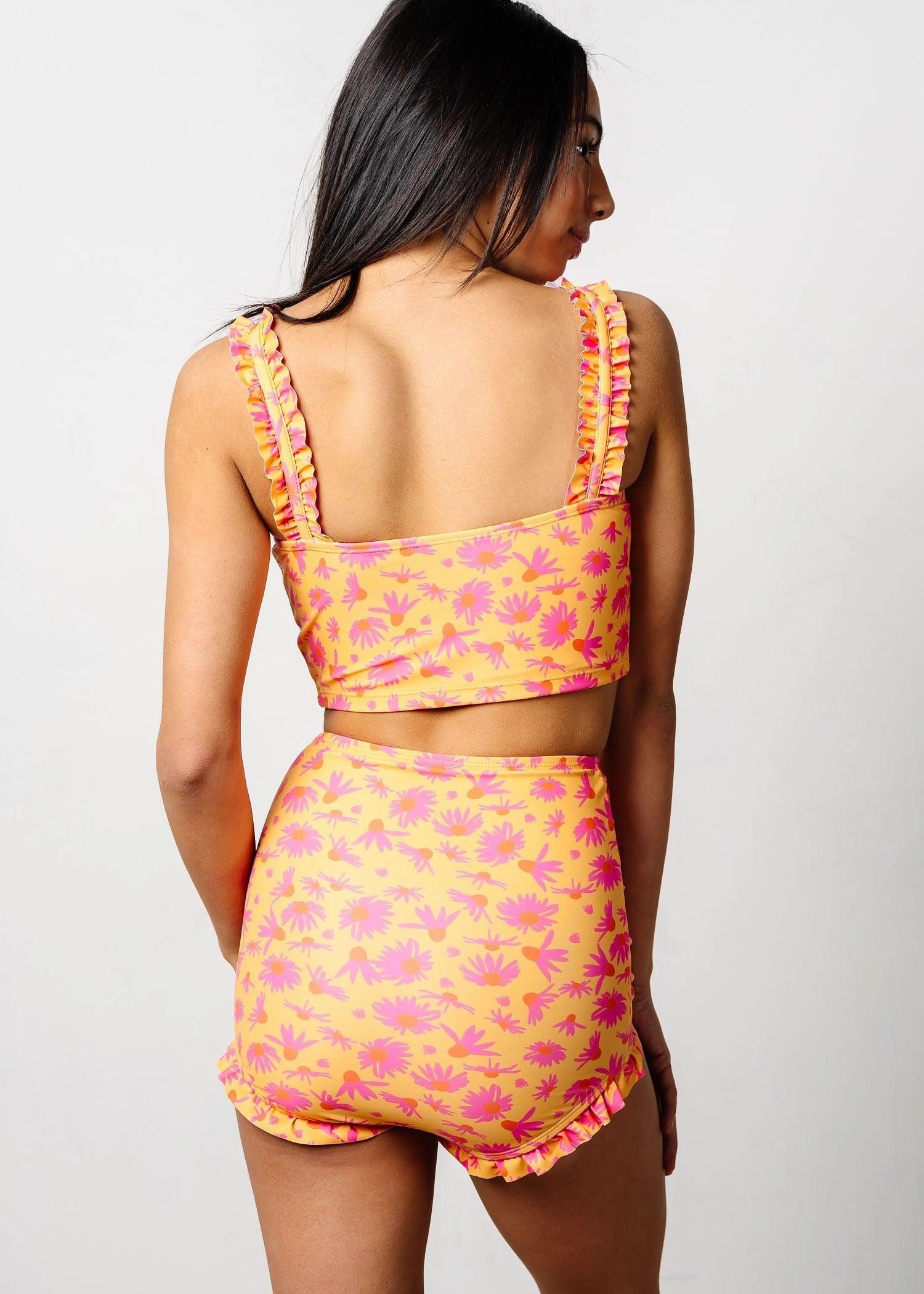 Playful Daisies | Youth Ripple Top