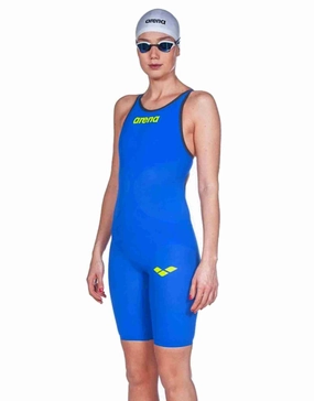 Powerskin Carbon Air 2 Full Body Short Leg - Blue and Grey arena swimwear for men, arena competitive swimsuits