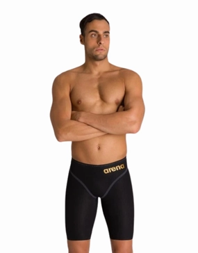 Powerskin Carbon Core FX  Jammer - Black/Gold casual mens swimwear, affordable swimwear for men