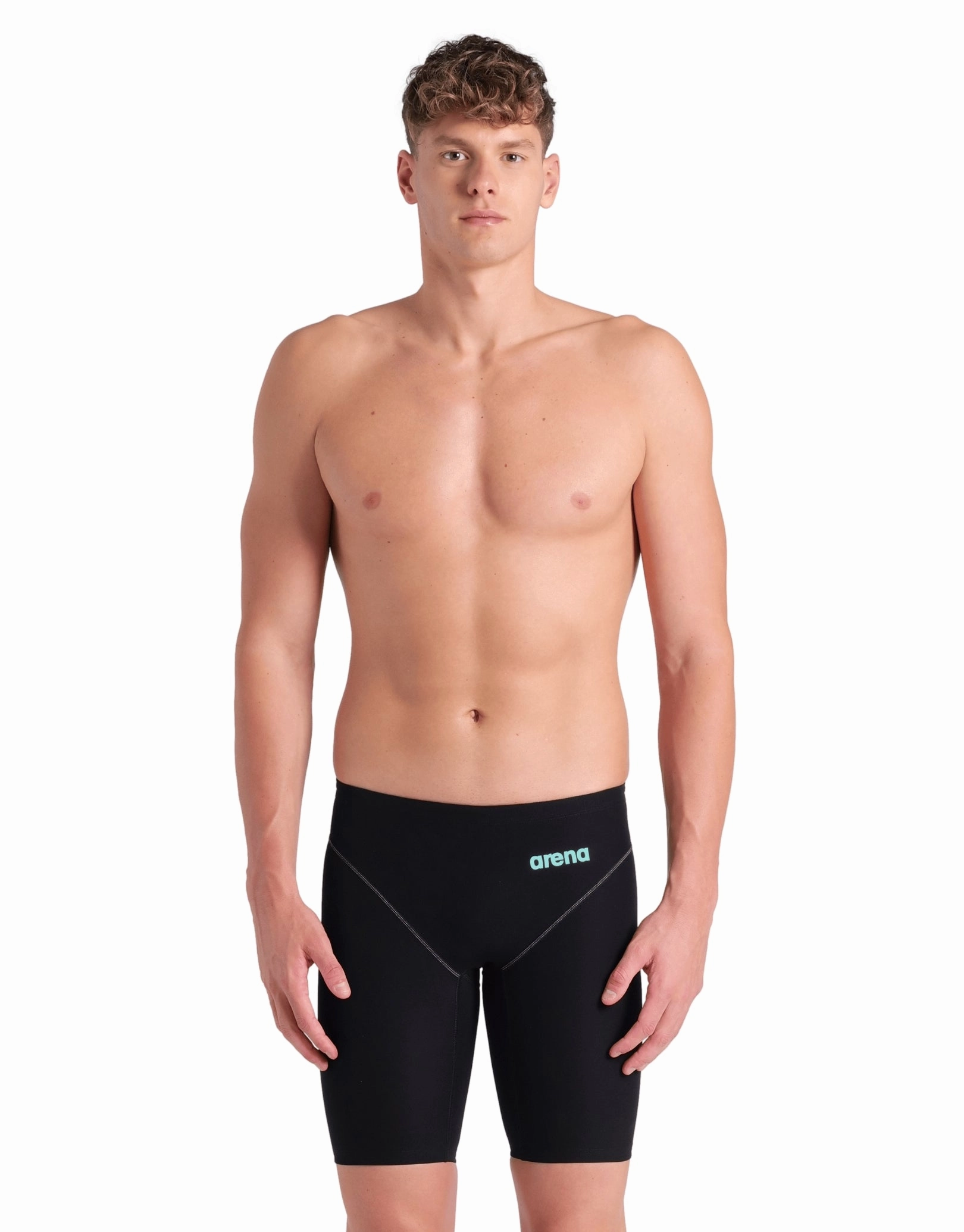Powerskin Impulso Jammer - Black/Teal casual mens swimwear, affordable swimwear for men