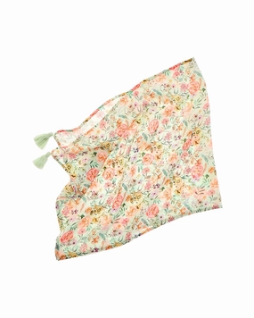 PQ Swim x Amanda Stanton Little Tassel Sarong Skirt cute swimsuits for teen girls, modest teen swimwear