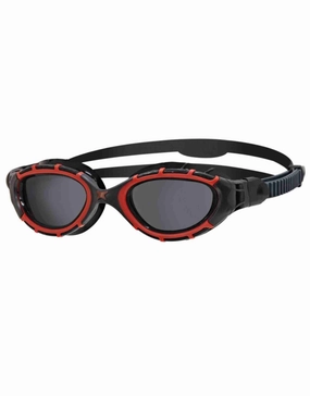 Predator Flex Polarized Lens Swim Goggle - Red/Black zoggs swimwear for women, zoggs goggles and swimsuits