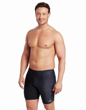 Predator Mid Swim Jammer - Black/Multi zoggs swimwear for women, zoggs goggles and swimsuits