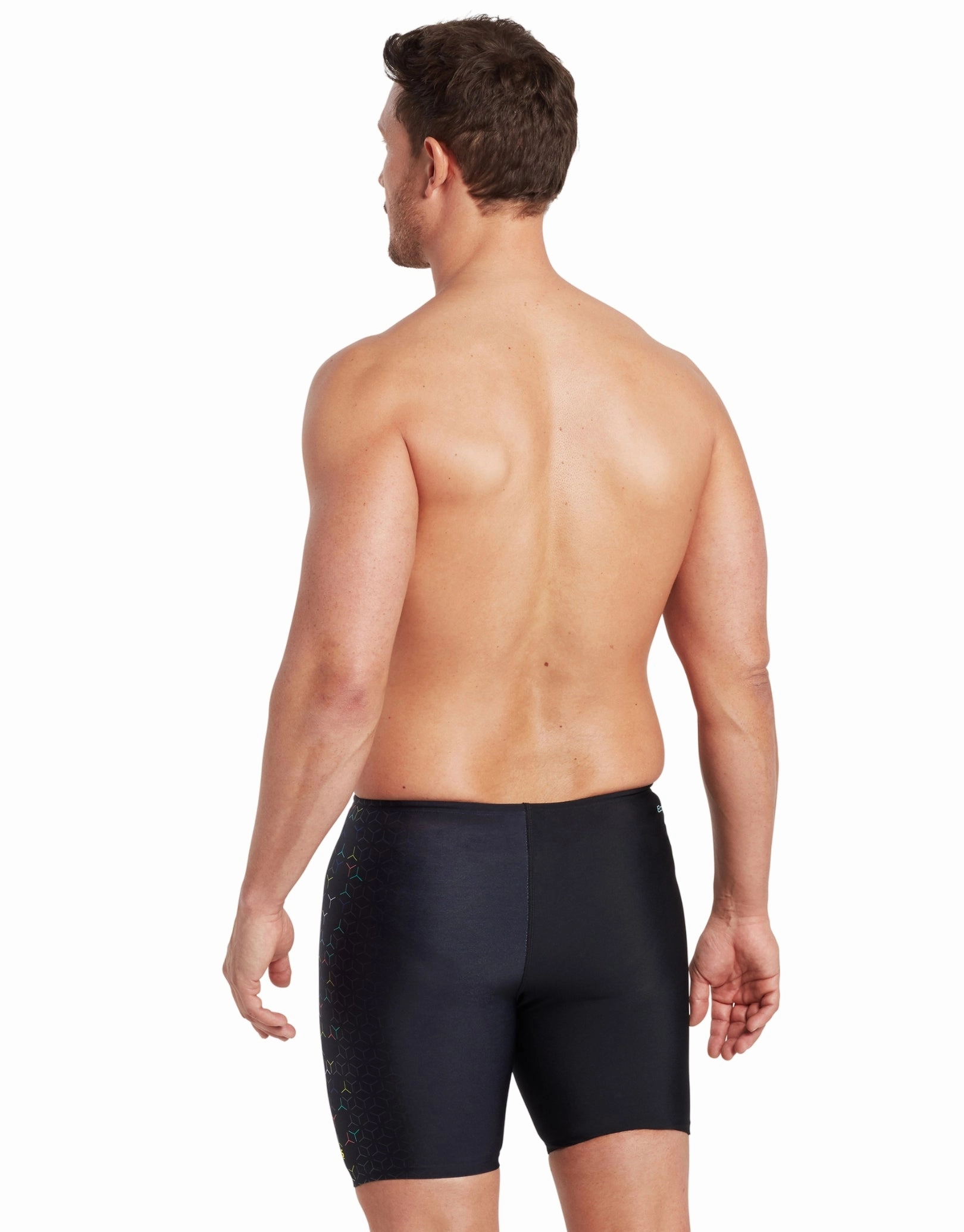 Predator Mid Swim Jammer - Black/Multi