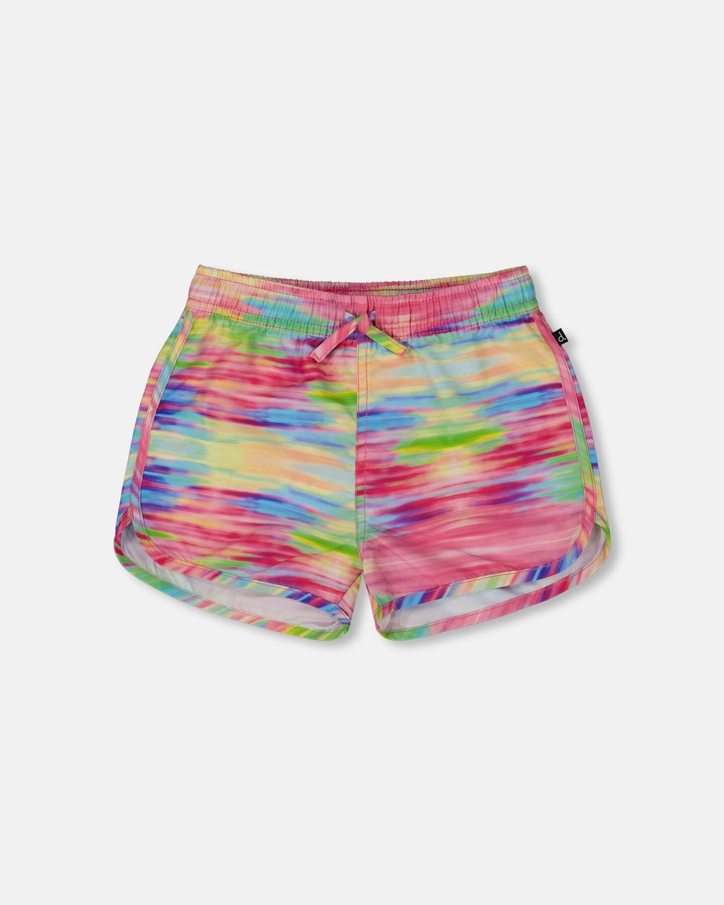 Printed Swim Shorts Multicolored cute swimsuits for teen girls, modest teen swimwear