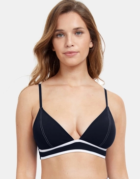 Profile California Girl Bikini Top - Black full coverage swim tops, cute bikini tops