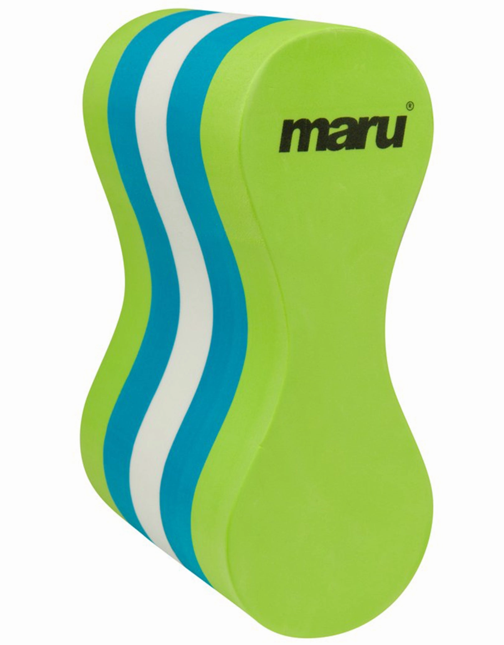 Pull Buoy - Lime/Blue/White maru swimwear women, maru competition swimsuits