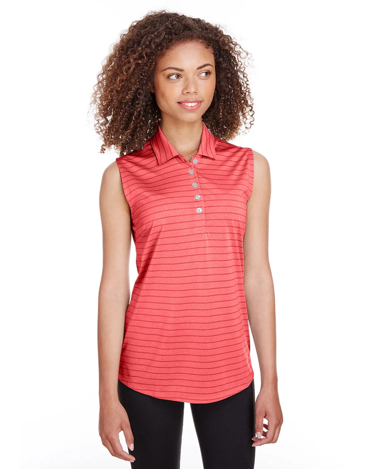 Puma Golf 597222 Ladies' Rotation Stripe Sleeveless Polo