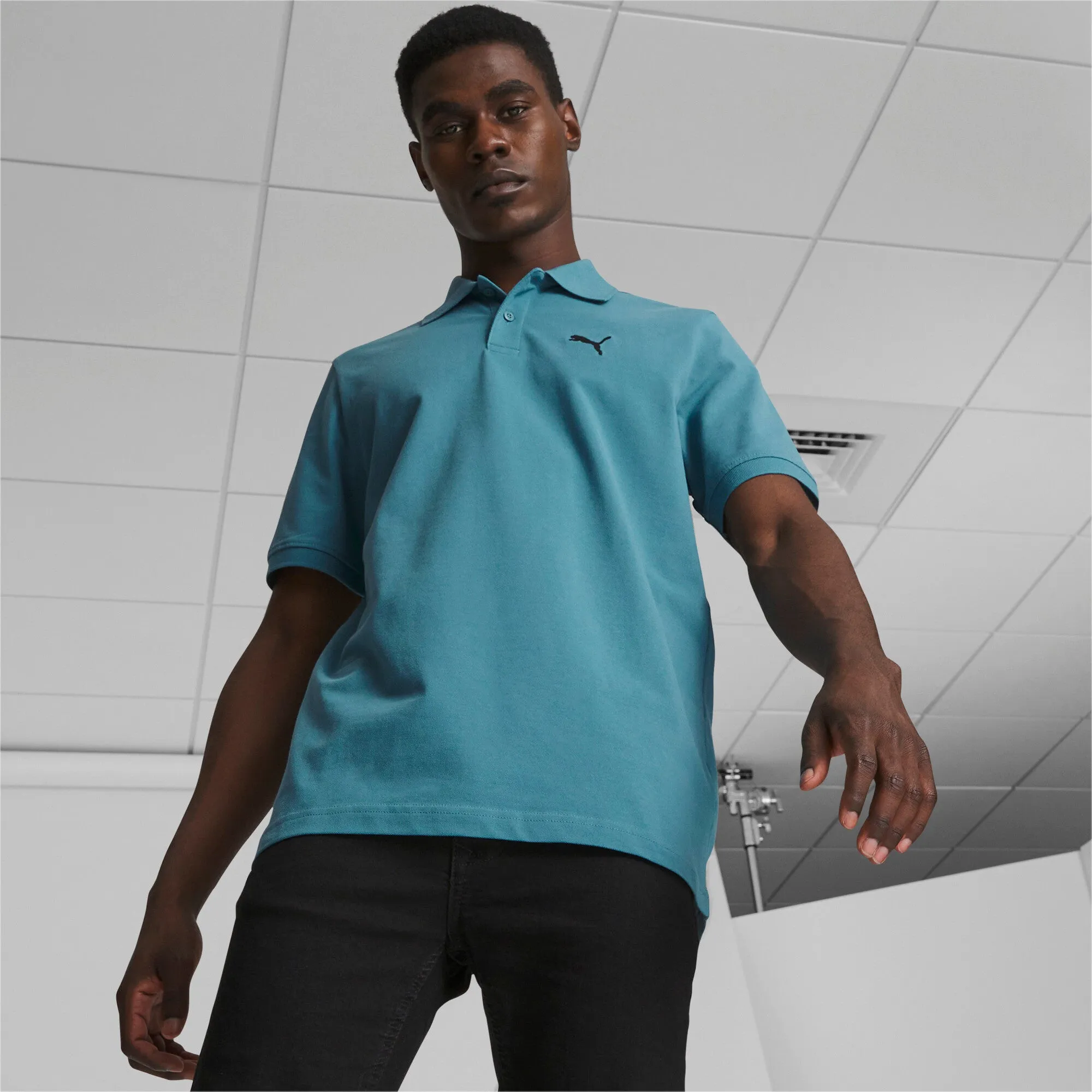 PUMA Men's Essential Pique Polo