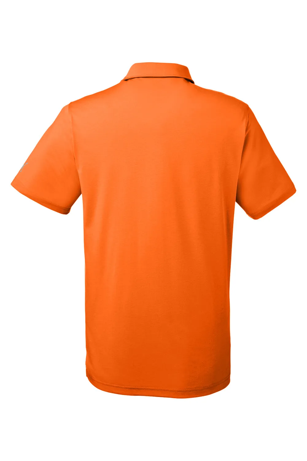 Puma Mens Fusion Performance Moisture Wicking Short Sleeve Polo Shirt - Vibrant Orange
