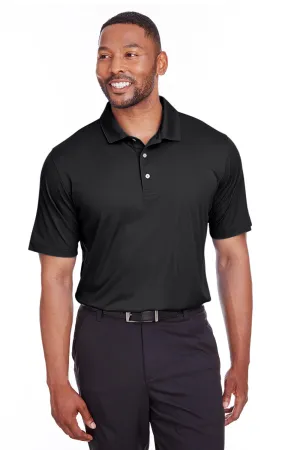 Puma Mens Icon Performance Moisture Wicking Short Sleeve Polo Shirt - Black