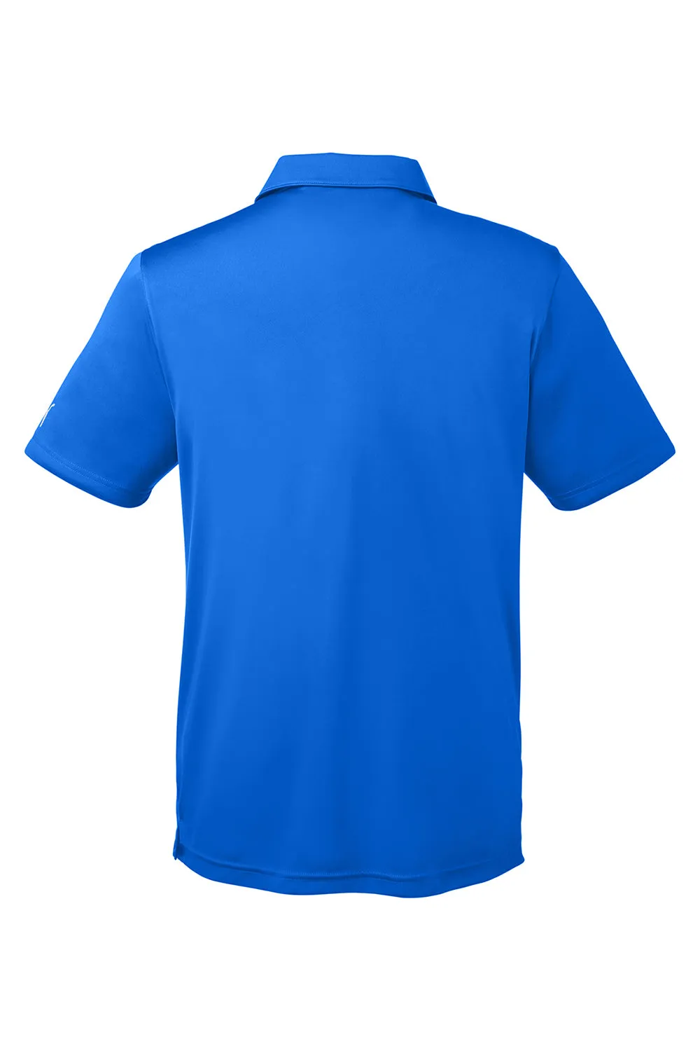 Puma Mens Icon Performance Moisture Wicking Short Sleeve Polo Shirt - Lapis Blue