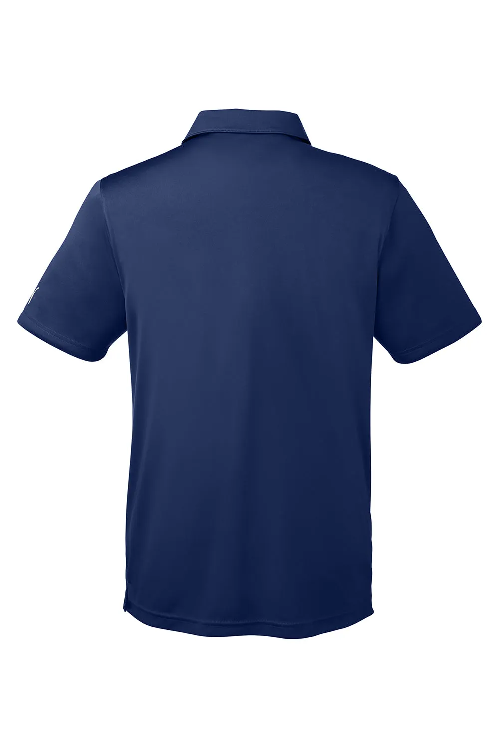 Puma Mens Icon Performance Moisture Wicking Short Sleeve Polo Shirt - Peacoat Blue