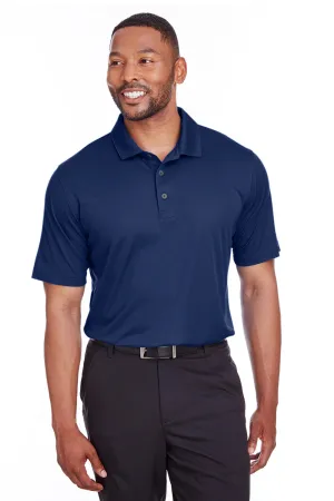 Puma Mens Icon Performance Moisture Wicking Short Sleeve Polo Shirt - Peacoat Blue