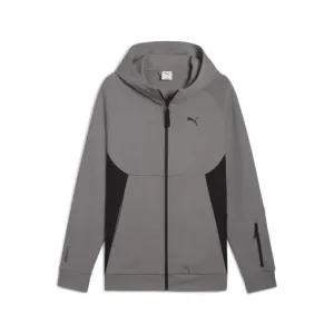 PUMA MEN'S TECH FULL-ZIP JACKET IRON HOODIE