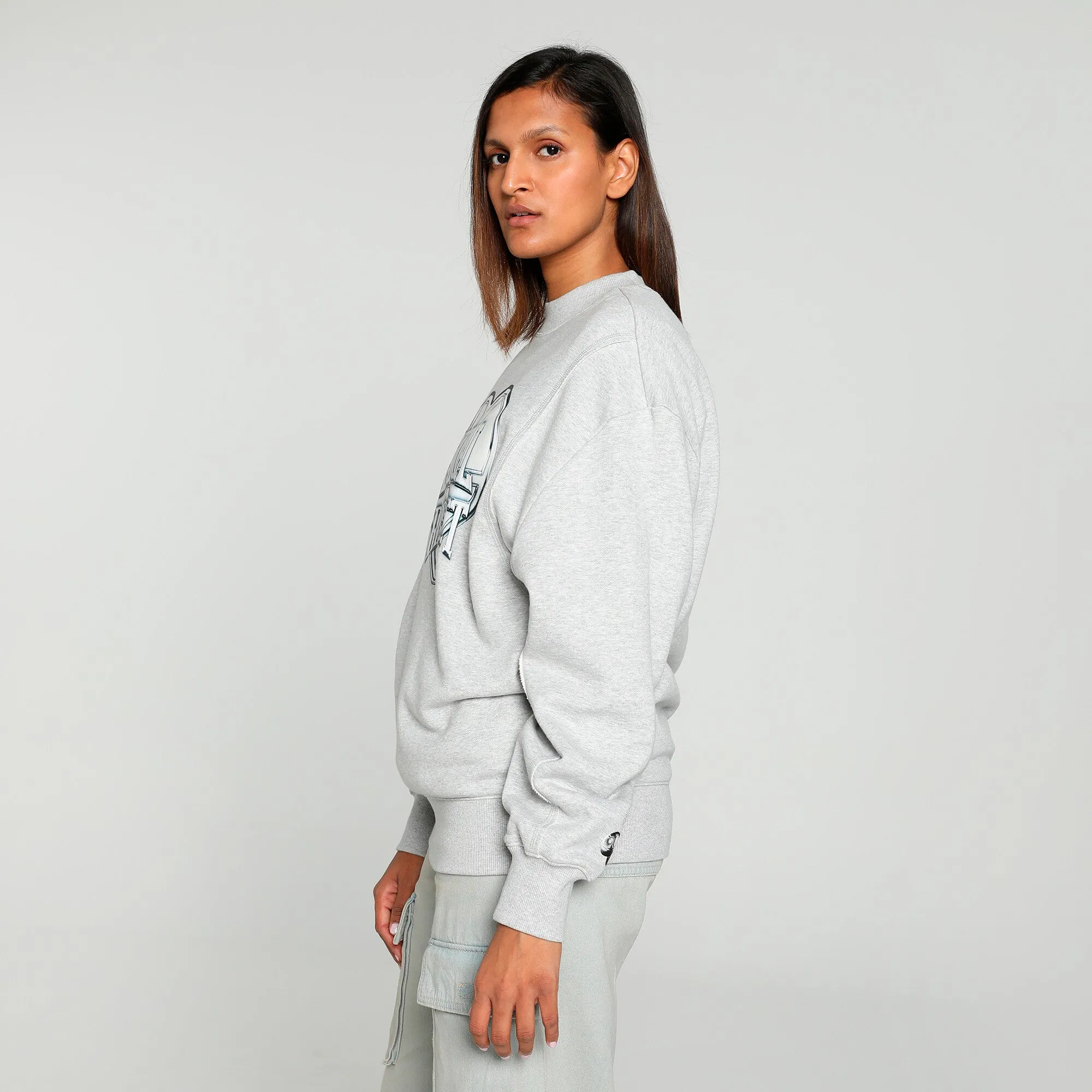 PUMA Women's Cherry On Top Graphic Basketball Crew Sweat Shirt