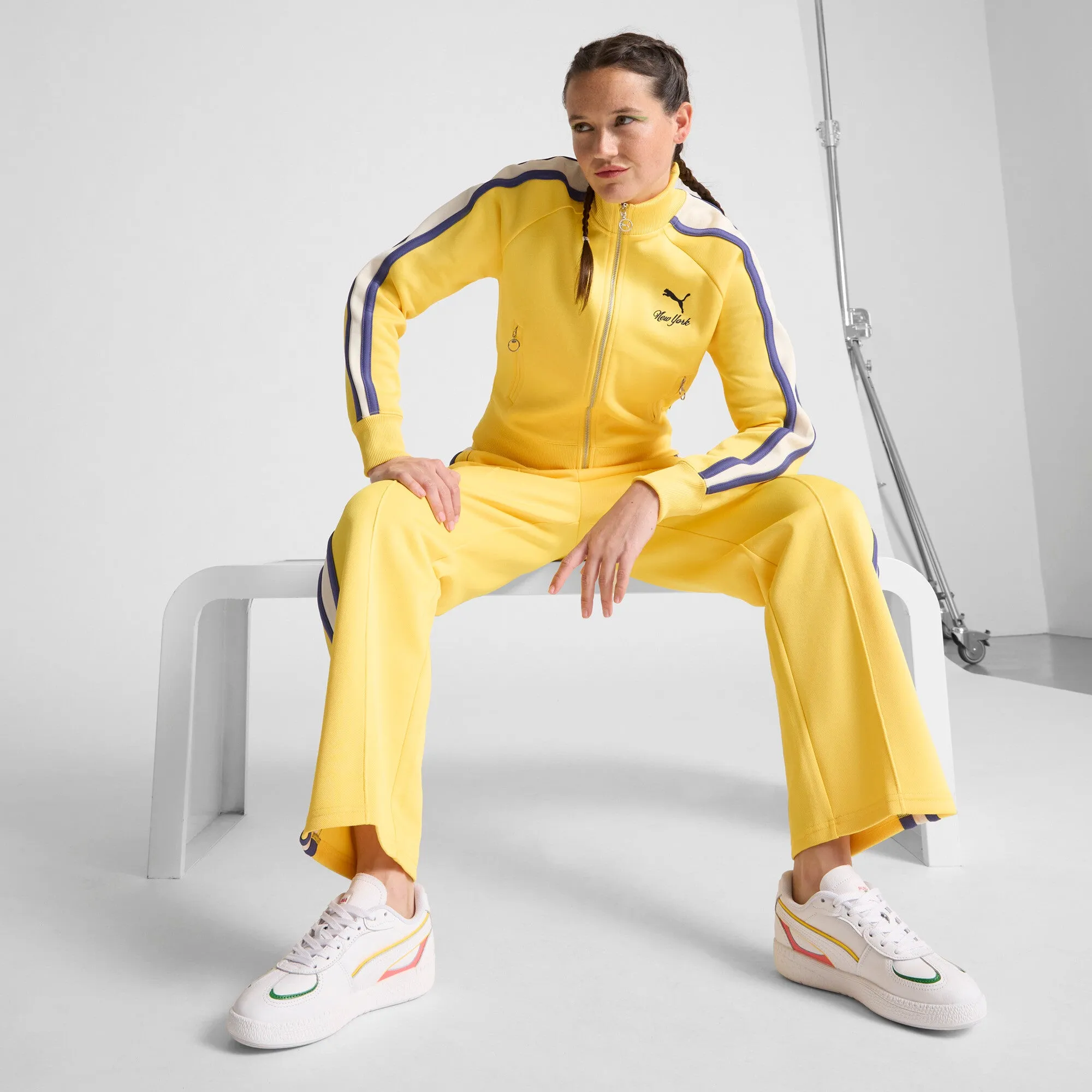 PUMA Women's T7 Bright Lights NYC Flagship Track Jacket