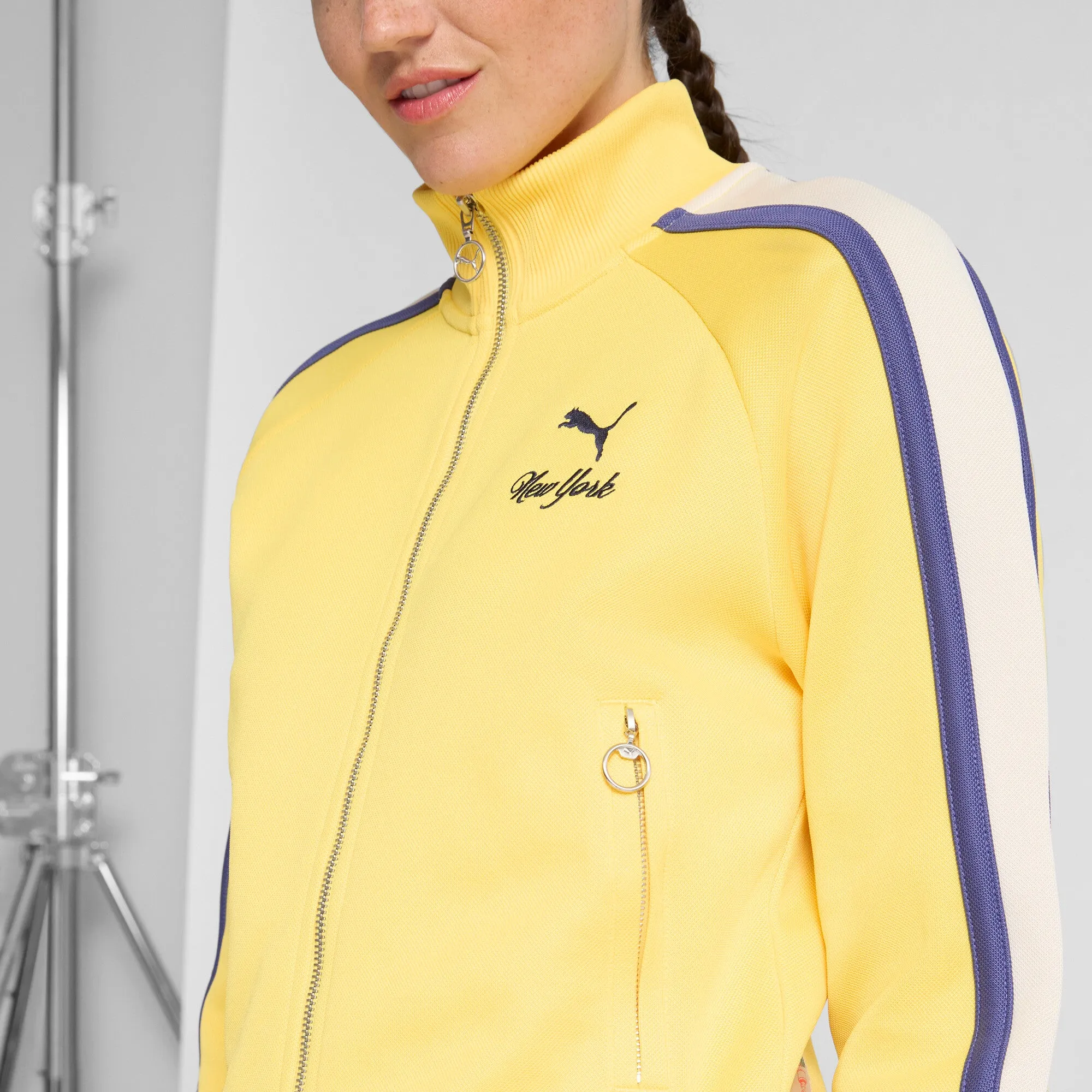PUMA Women's T7 Bright Lights NYC Flagship Track Jacket