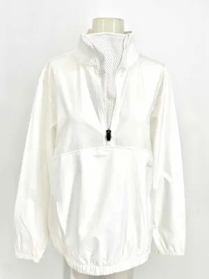 Puma Women's White Windbreaker Size M Jacket