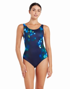Purity Scoopback Swimsuit - Blue/Green zoggs swimwear for women, zoggs goggles and swimsuits