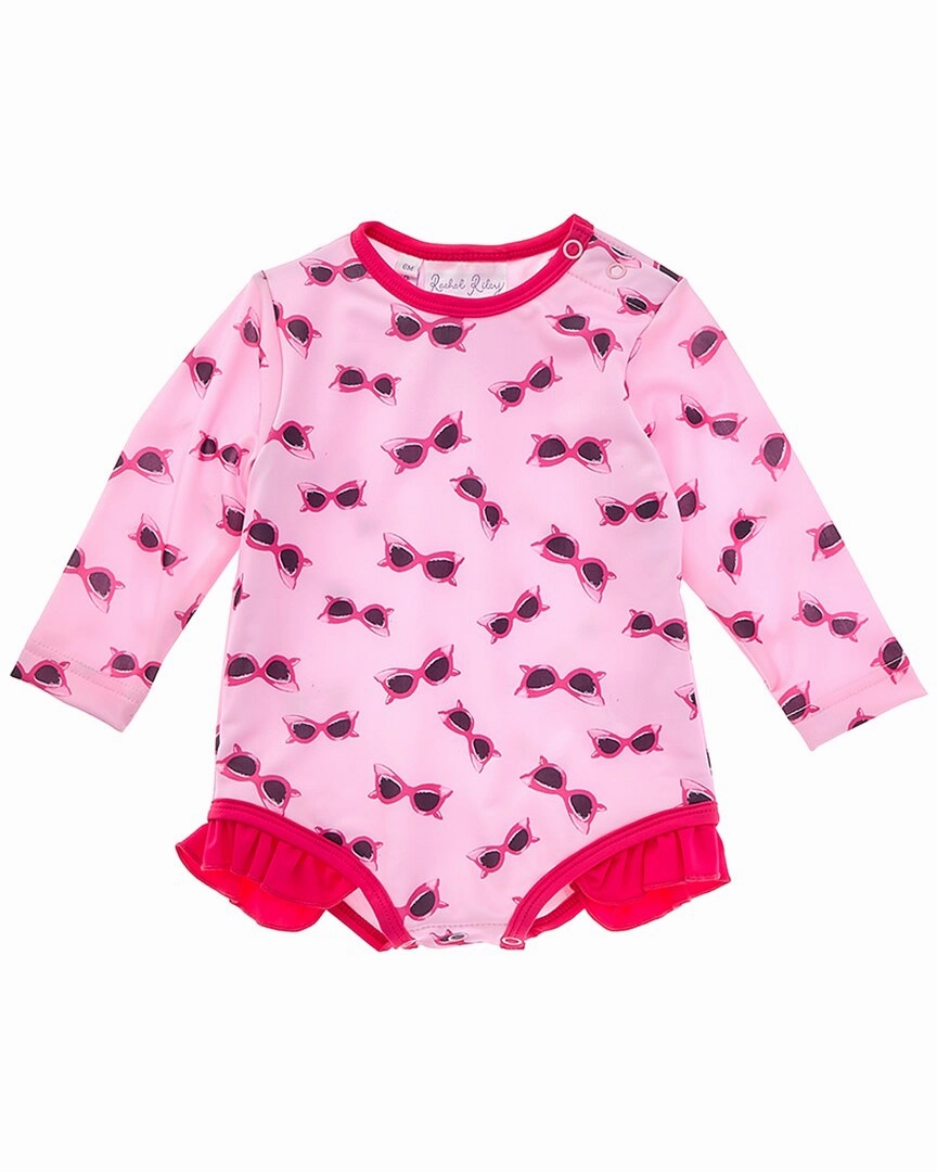Rachel Riley Sunglasses Frill Rash Guard cute swimsuits for teen girls, modest teen swimwear