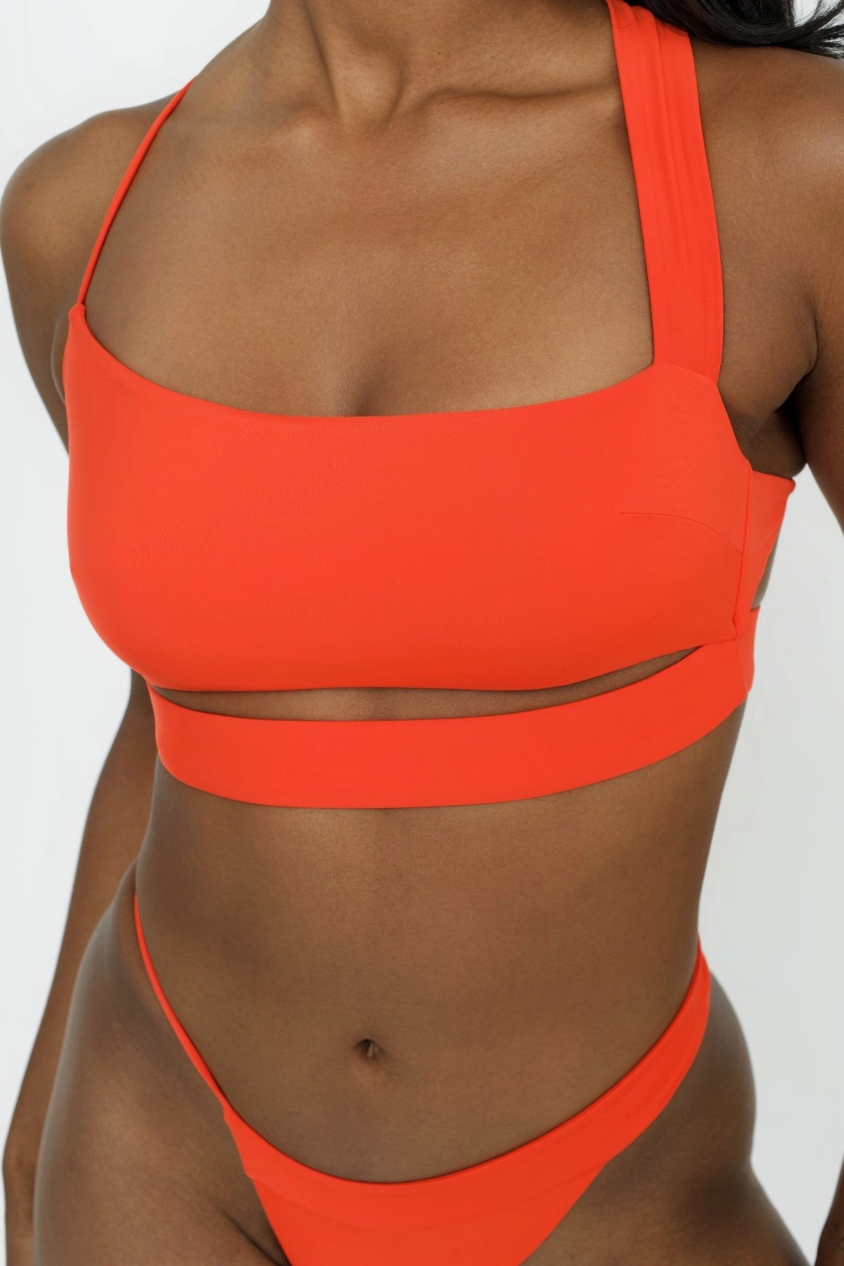 Rayne Top - Mango soft fabric swimwear women, resort swimwear for ladies