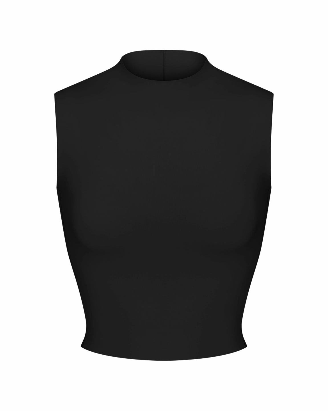 Rays Sleeveless Top - Jet