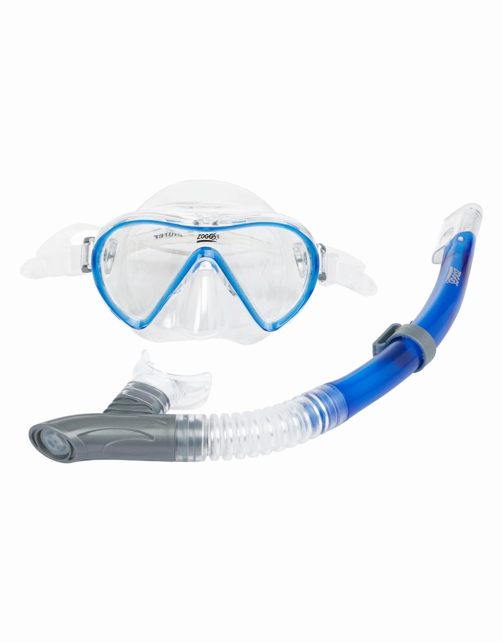 Reef Explorer Snorkel Set - Clear / Blue