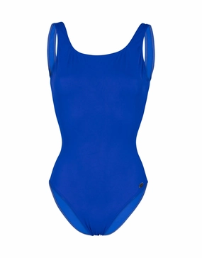Regular U-Back Swimsuit - Royal Blue fashy swimwear collection, fashy thermal swimwear
