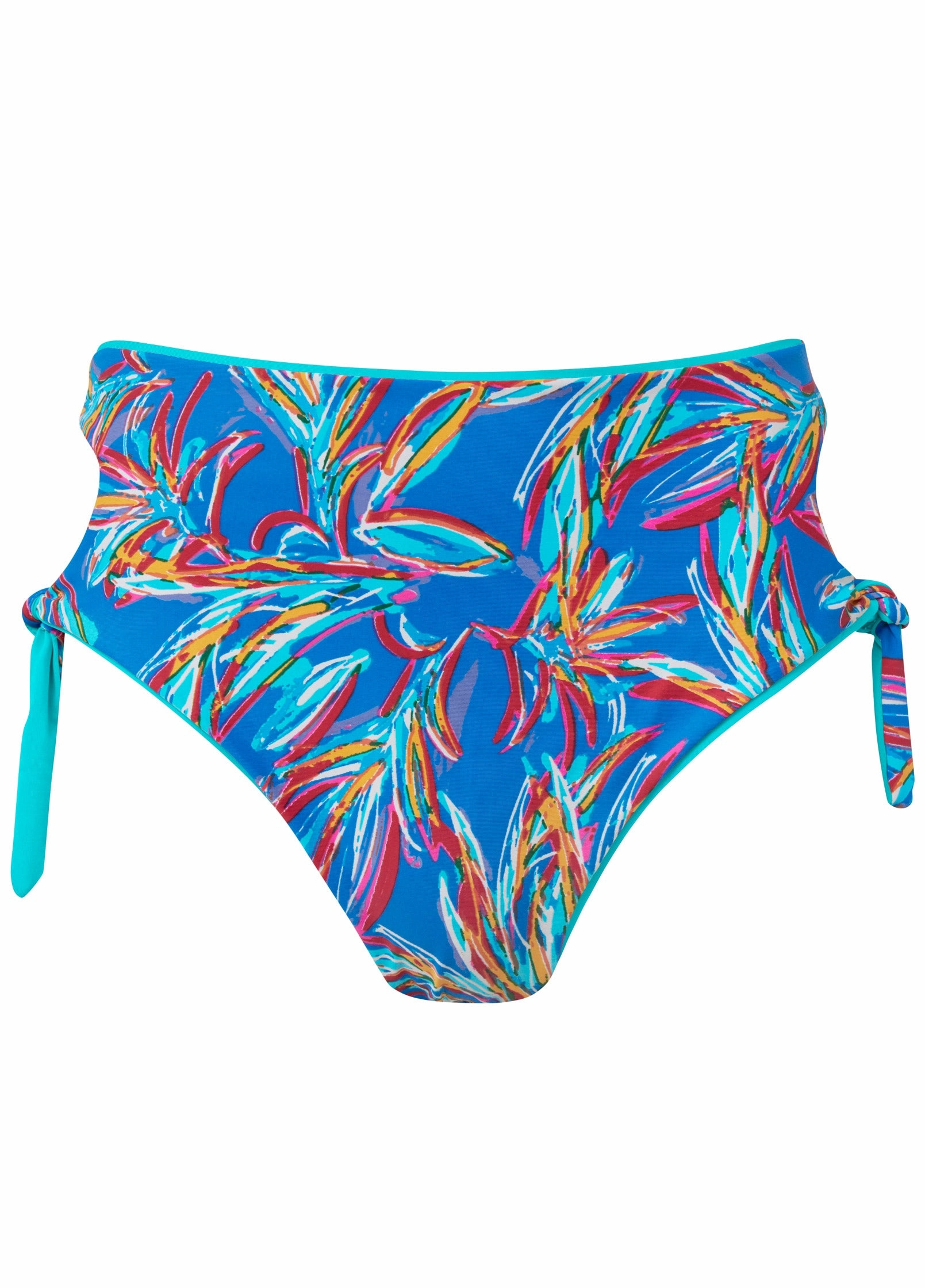 Reversible Tie Side Bottom - Neon Blast/Aqua Reef