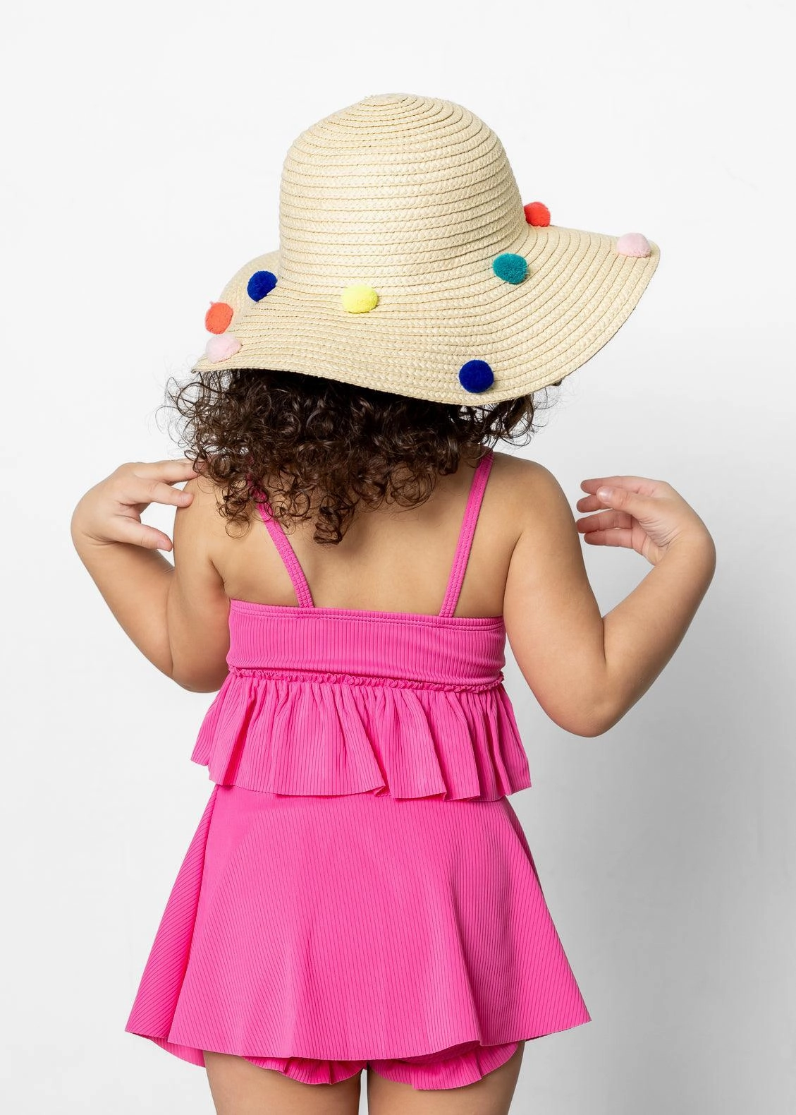 Ribbed Azalea Pink | Mini Detached Short Skirt